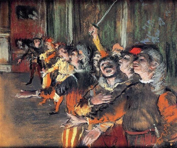 The Chorus (1876) by Edgar Degas, Edgar Degas